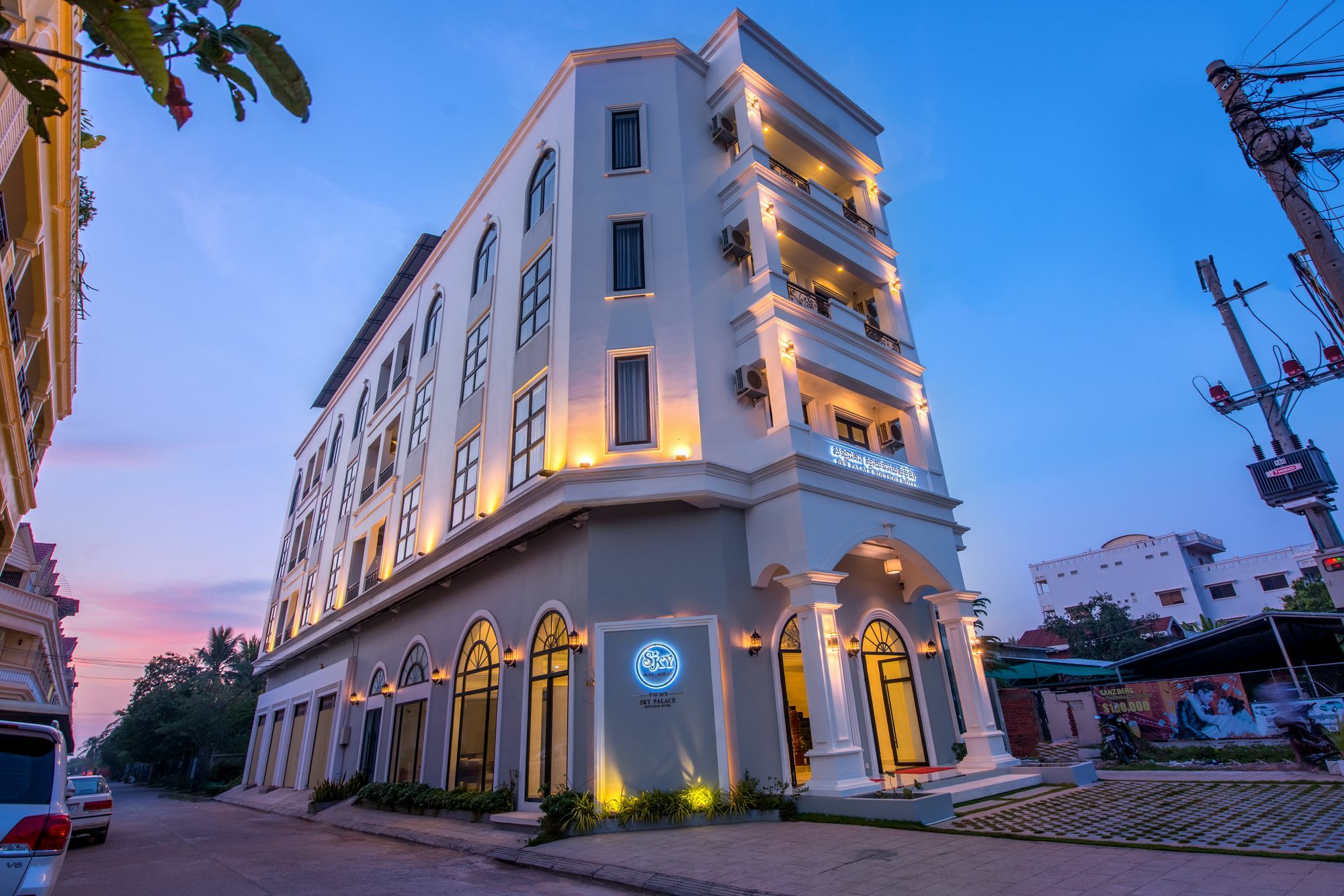 Sky Palace Boutique Hotel Battambang Kültér fotó