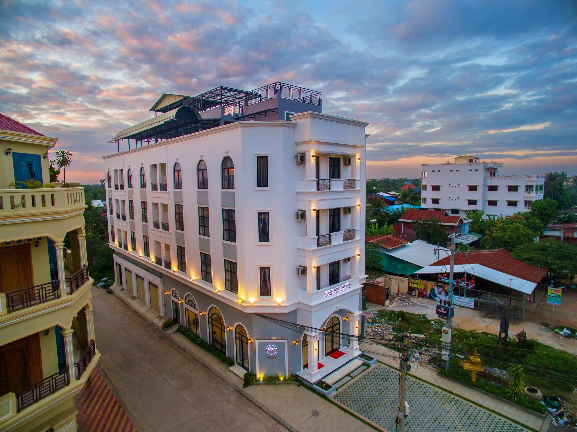 Sky Palace Boutique Hotel Battambang Kültér fotó